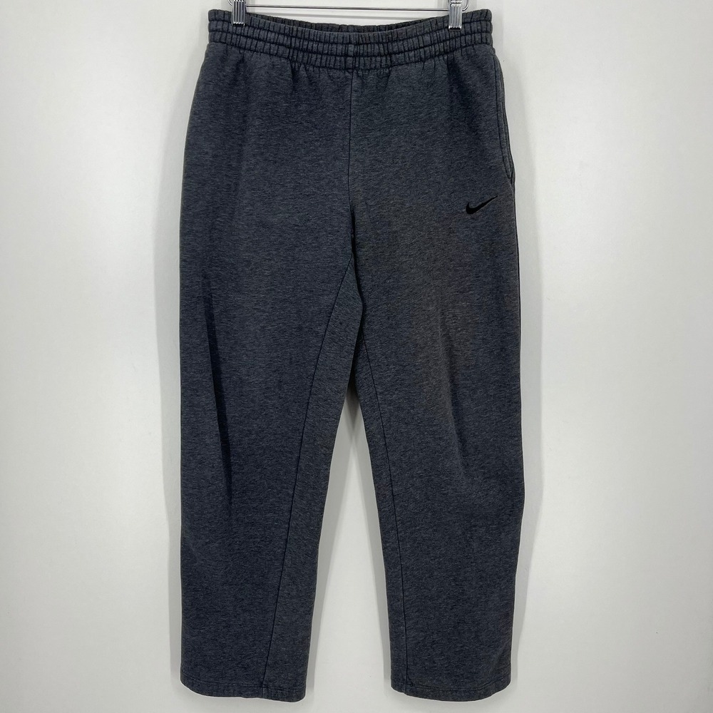 Nike Athletic Dept Mens Small Charcoal Gray Heathered Sweatpants 410190-072